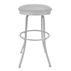 Patio Outdoor Extra Tall Spectator Swivel Backless Bar Stool 35