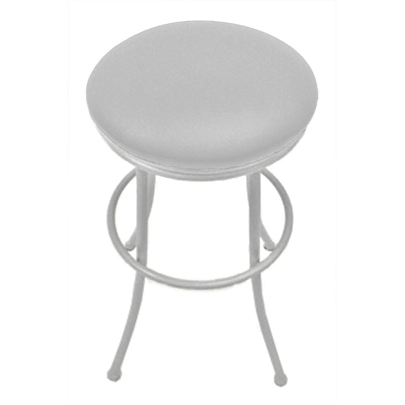 Patio Outdoor Extra Tall Spectator Swivel Backless Bar Stool 35