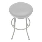 Patio Outdoor Extra Tall Spectator Swivel Backless Bar Stool 35