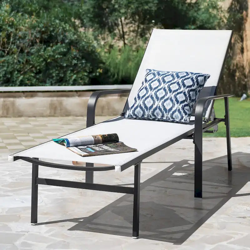 Outdoor Textilene Lounge Chair
