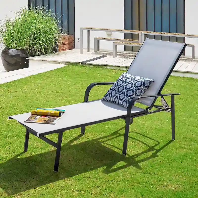 Outdoor Textilene Lounge Chair