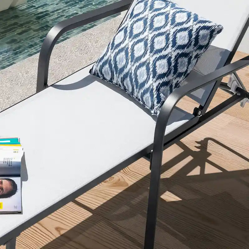 Outdoor Textilene Lounge Chair