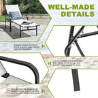 Outdoor Textilene Lounge Chair