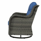 Outdoor Swivel Rocker Patio Rattan Chair