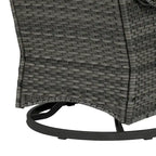 Outdoor Swivel Rocker Patio Rattan Chair