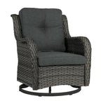 Outdoor Swivel Rocker Patio Rattan Chair
