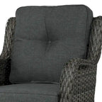 Outdoor Swivel Rocker Patio Rattan Chair