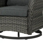 Outdoor Swivel Rocker Patio Rattan Chair