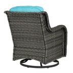 Outdoor Swivel Rocker Patio Rattan Chair