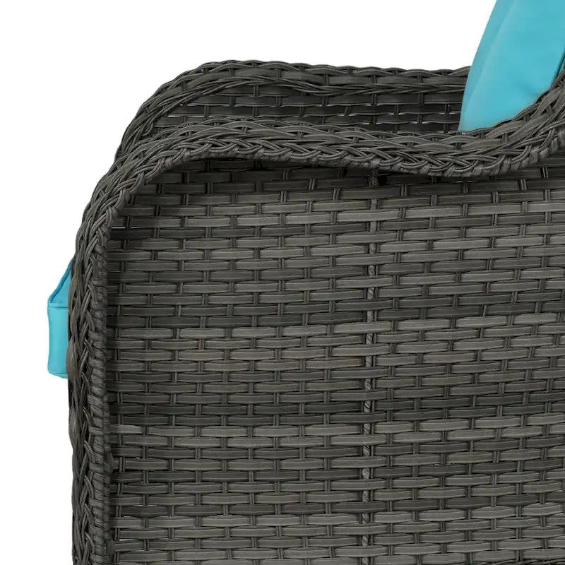 Outdoor Swivel Rocker Patio Rattan Chair