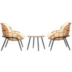 SAFAVIEH Outdoor Living Mott 3-Piece Set - 26Wx30Dx33H